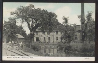 Postcard Rochester Mich/mi Early 1900 