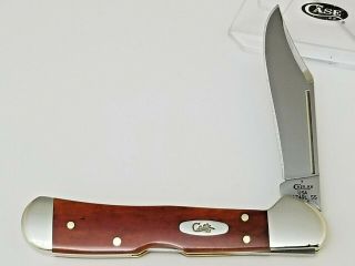 2017 Case Xx Usa 61749l Ss Copperlock Knife 3 5/8 " Smooth Chestnut Bone Handles