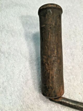 Antique COOPERS DRAW KNIFE by L.  & I.  J WHITE Curved HOLLOWING SCORP Barrel Makers 2