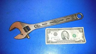 Vintage Diamond Tool And Horseshoe Co.  Duluth,  Minn.  12 " Adjustable Wrench