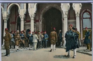 Turkey Istanbul - Ahmed Niyazi Taxim Caserne Old Postcard