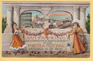 San Francisco Requests Portola Festival 1909 7821