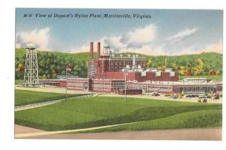 Vintage Postcard View Of Dupont 