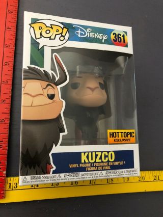 Disney Funko Pop Kuzco 361 Nib Emperor 