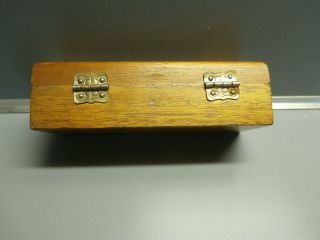 Vintage Model One Dial Indicator 1/1000 Jeweled,  Wooden Box - Brown & Sharpe 4