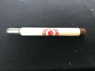 Vintage Graham Cheese Washington Bullet Pencil Sales Advertising Indiana