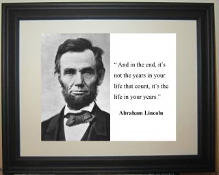 Abraham Lincoln " It 