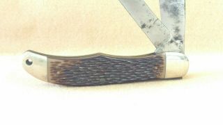 Vintage USA Schrade - Walden Knife 225H Folding Hunting Knife - Pre 1973 2
