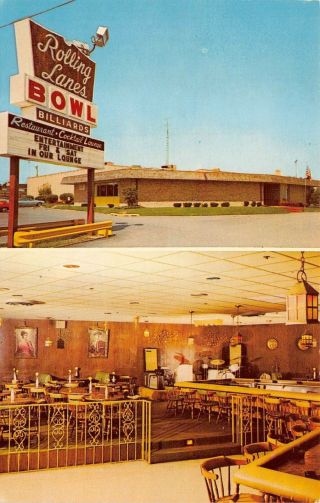 C20 - 5904,  Rolling Lanes Bowling Alley,  Countryside,  Illinois.