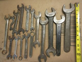 16 Vintage Armstrong Wrenches Old Farm Mechanic Hand Tools Antique