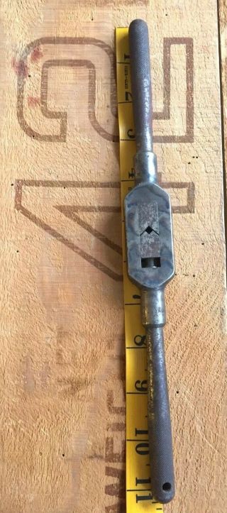 Vintage Gtd Greenfield No.  5 Tap Handle Wrench 11 " - Made In Usa Gt & D