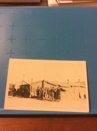 Real Photo Postcard Rppc On Mexico Border Soldiers World War One Era