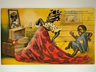 Antique Postcard - Black Americana Card