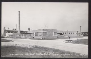 Rp Postcard Tuscola Illinois/il Petro Chemical Co Personnel Office 1940 
