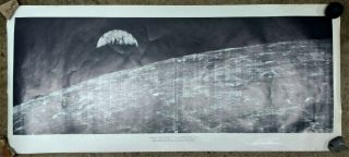 Historic First Photo Of Earth From Deep Space - Vintage - Print - Gc