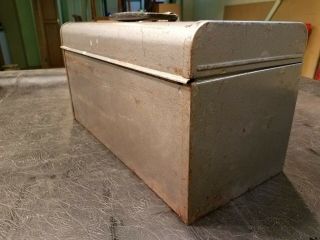 70 ' s Vintage Craftsman ' Crown - logo ' 6500 toolbox w.  carry tray. 6