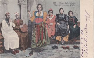 Egypt - Cairo - Dancing Arabian Girls 1906