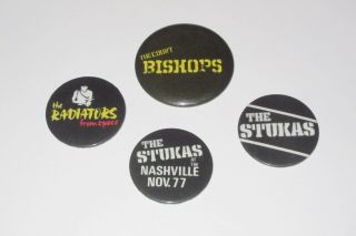 Chiswick Records Pinbacks The Radiators From Space The Stukas Count Bishops Punk
