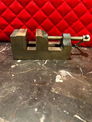 Vintage Eron Drill Press Clamp Vise Machinists Tool Made In Japan