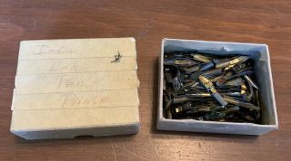 Huge Box Of Esterbrook Co.  Fountain Drawlet Lettering Pen Tips Nibs