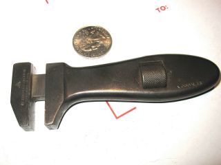 Antique Billings & Spencer Co.  Rare Bicycle Wrench Monkey Wrench Pat.  1879