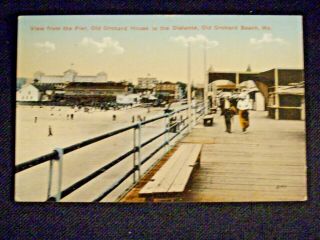 850.  View From The Pier,  Old Orchard Beach,  Me