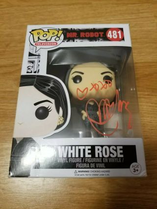 BD Wong Signed Autographed White Rose Funko Pop Mr Robot PSA DNA Actor 2
