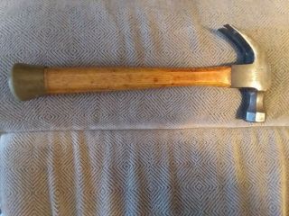 Vintage Plumb 20 Oz.  Drop Claw Hammer With Harvey Grip
