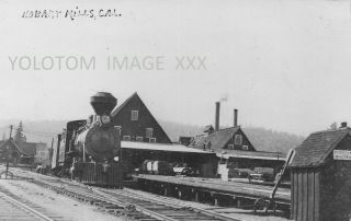 Rppc - Train At Hobart Mills - Ca - Nevada County
