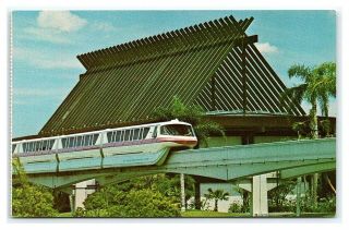 Two Vintage Postcards Polynesian Resort Walt Disney World Florida E6