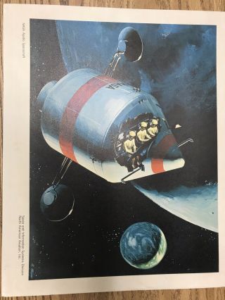 North American Aviation Space Prints