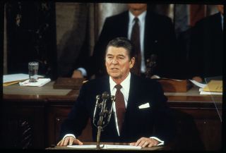 President Ronald Reagan 3 35mm Color Transparency Slides