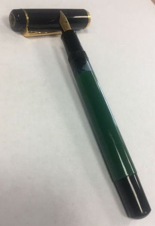 Vintage Pelikan Fountain Pen Green & Black