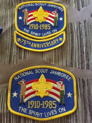 BSA 1985 National Jamboree Patches 5