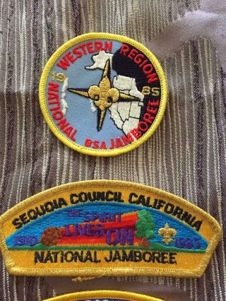 BSA 1985 National Jamboree Patches 6