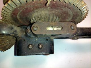 Antique Millers Falls Tool Co No.  118 Breast Drill 2 Speeds with Level Hand Crank 3