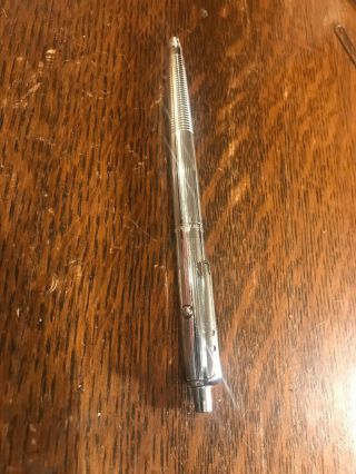 Vintage Fischer Space Pen Ag7 Chrome Finish