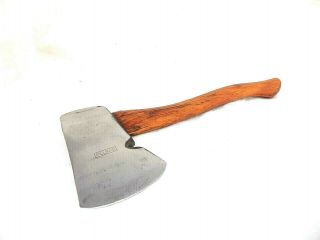 Vintage Plumb 1 - 1/4 Lbs Hatchet/ Axe,  With Nail Puller,  12  Hickory Handle