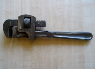 Vintage Dunlap Pipe Monkey Wrench 10 Inch