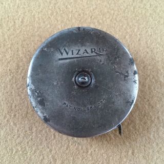 Vintage Lufkin Wizard 12 Foot Metal Tape Measure - Pat.  No.  1,  964,  280