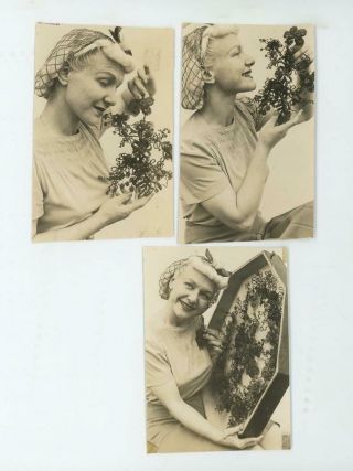 Mourning Hair Art Modeled By 1940 