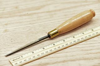 Old Wood Tools Vintage Henry Taylor 1/4 " No 5 Sweep Wood Carving Gouge Chisel