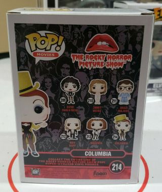 LOOK Funko Pop Movies The Rocky Horror Picture Show - Columbia - 214 3