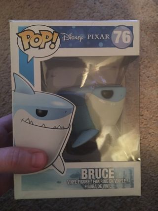 Disney Pixar Bruce Funko Pop 76 Vaulted Finding Nemo Pop Protector