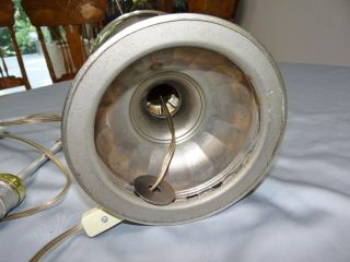 Bradley Hubbard B&H 4 Radiant Chrome Brass Center Draft Kerosene Oil Lamp 3