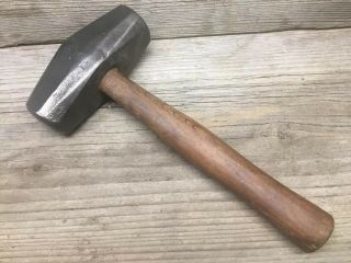 Vintage 4 Pound True Temper Sledge Hammer Old Blacksmith Anvil Forge Tool