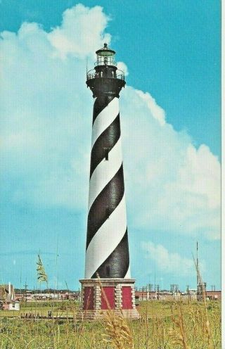 Postcard - Nc - North Carolina - Lighthouse Outer Banks Beach Ocean - Unposted