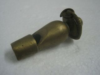 Antique And Rare Whistle In Bronze