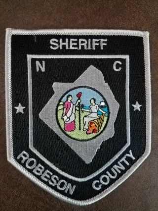 Robeson County Nc Police / Sheriff Patch North Carolina