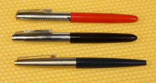 [lot Of 3] Vintage Fountain Pens Sheaffer 